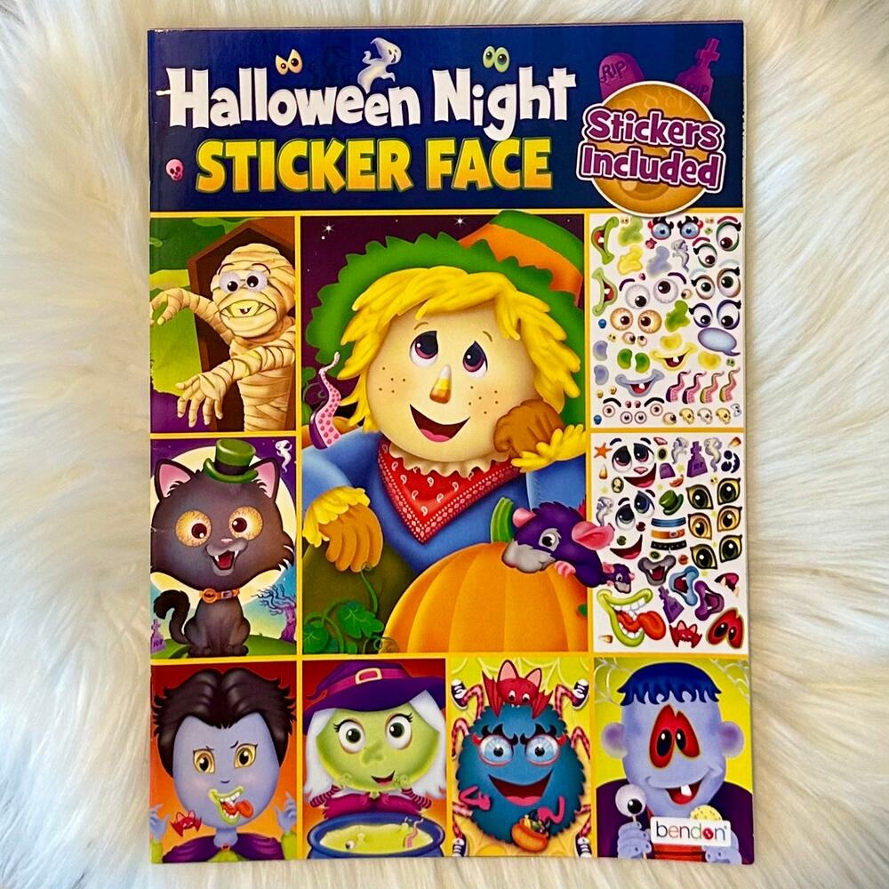 Halloween Giant/Jumbo Coloring/Activity Books & Sticker Activity Books Bundle - Picture 6 of 11